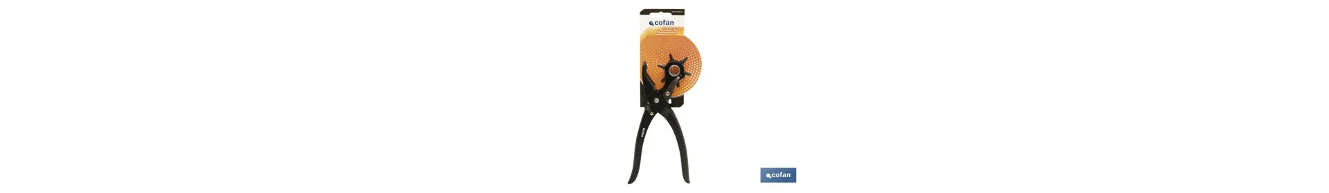 Sacabocados tipo estrella | Cabezal giratorio con 6 piezas | Recomendable para diferentes materiales