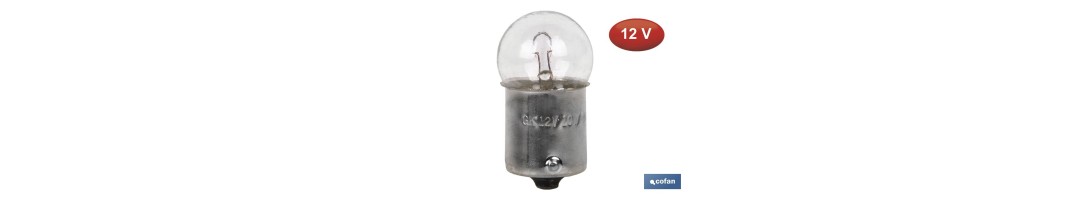 Lámpara piloto R10 W (BA15s SCC) 12 V