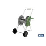 Enrollador de Manguera con Ruedas | Carro de manguera portátil | Fácil y cómodo de transportar