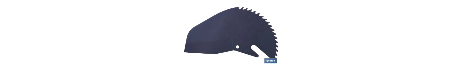 Recambio de cuchilla| Para tijera cortatubos | Diámetro: 63 mm (2 1/2) | Fabricada en acero inoxidable