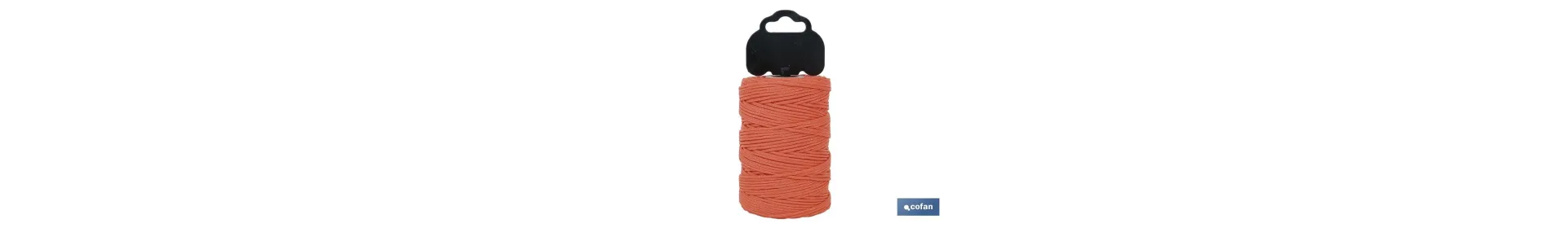 Trenza de Polipropileno / 8842 1,5 mm ø Naranja (Blíster)