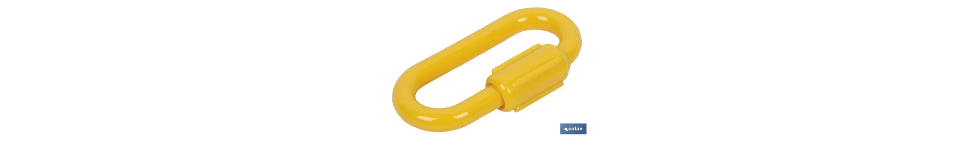 Eslabón amarillo Unión Cadena