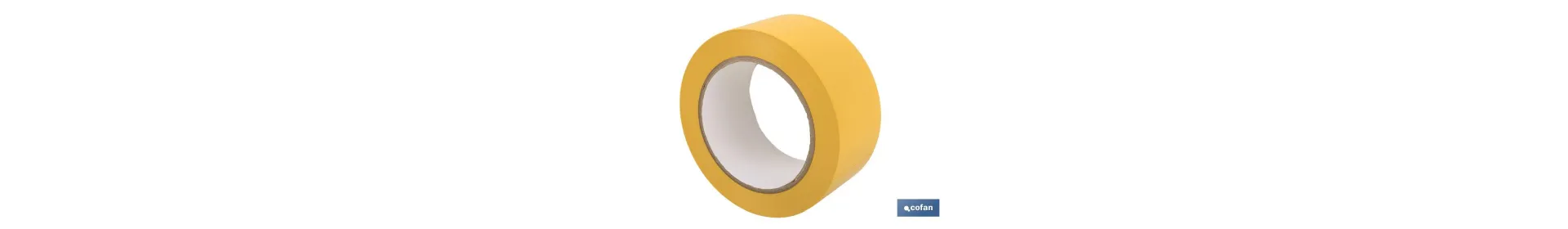 Cinta adhesiva de PVC | Fácil de utilizar | Buena visualización