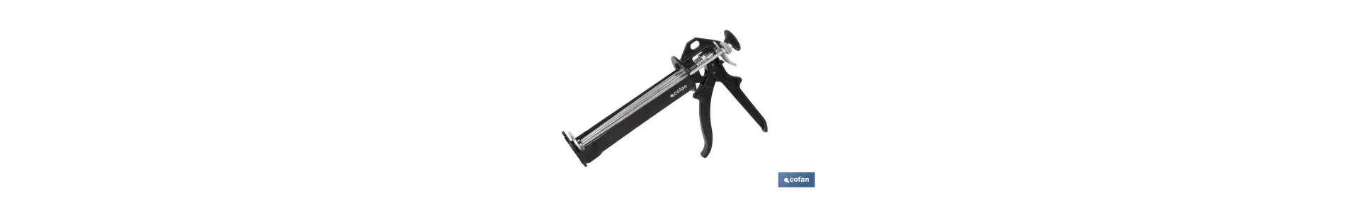 Pistola profesional para resina | Pistola para bricolaje y reformas | Para cartuchos de 380 ml