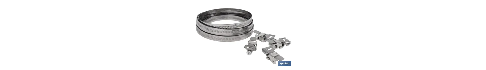 Abrazaderas para cortar 3 metros | Material INOX