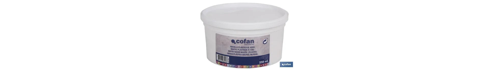Masilla al Agua | Diferentes envases | Perfecta para tapar o reparar fisuras