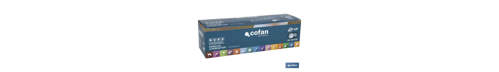 Pilas Botón CR2025/3.0V
