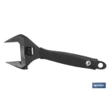 Llave inglesa | Gran apertura | Varias medidas y aperturas | Ajustable | Fabricada en acero al cromo-vanadio