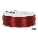 Hilo de Sedal Monofilamento de Nylon 100% Rojo