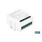 Relé inteligente de 2 interruptores WiFi | Aplicación: Smart Life o Tuya | Conectividad WiFi + Bluetooth | Para luces de hasta 