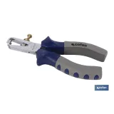 Alicates pelacables de alto rendimiento | Alicates para electricista con mango ergonómico | Medidas de los alicates: 160 mm