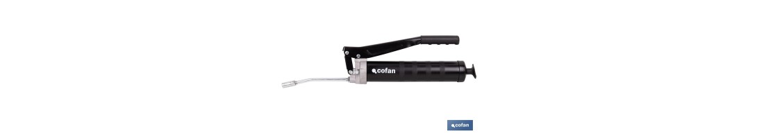 Bomba de engrase profesional de doble pistón | Capacidad: 400 g | Alta presión 6000 PSI