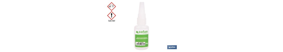 Limpiador de adhesivo cianoacrilato de 20-g | Disolvente para pegamentos
