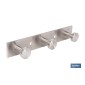 Perchero de pared | Material: acero inoxidable 304 | Acabado: satinado | Disponible con diferentes colgadores