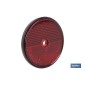 Catadióptricos redondos sin tornillo | Producto homologado | Diámetro: 60 mm | Tornillo no incluido | Disponibles en 3 colores 