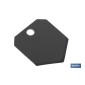 Recambio de cuchilla para tijeras cortamangueras | Material: acero inoxidable | Recubrimiento PTFE | Medidas: 25 x 20 x 1 mm