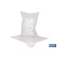 Saco de polietileno blanco impermeable | Galga 300 | Grosor: 75 micras | Medidas: 55 x 75 cm