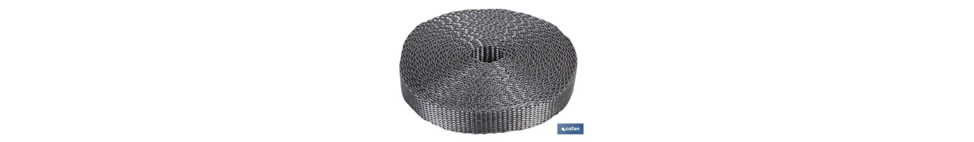 Blister cinta persiana 14mm x 5m (gris)
