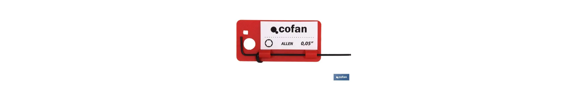 Llaves hexagonales tipo Allen con punta de bola | Llaves de acero cromo vanadio en pulgadas de 0,05 a 3/8