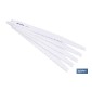 Hojas de sierra de sable universales bimetal para madera | Corte multimaterial | Adecuadas para madera, plástico y metal | Pack