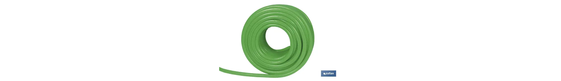 Manguera Flexolátex | Color verde translúcido | Diferentes Medidas de Longitud y Diámetro