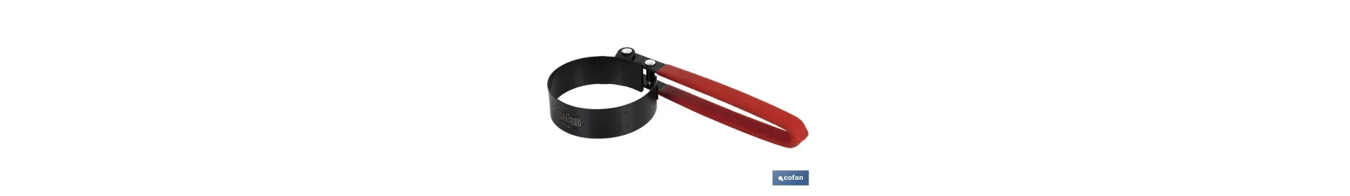 Llave ajustable para filtros de aceite | Con medidas desde  60 hasta 110 mm | Llave de filtros de fleje ajustable