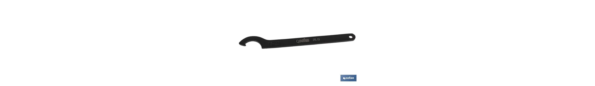 Llave de gancho DIN 1810 | Disponibles para tamaños desde 16-20 mm, hasta 150-165 mm | Fabricadas en acero al cromo