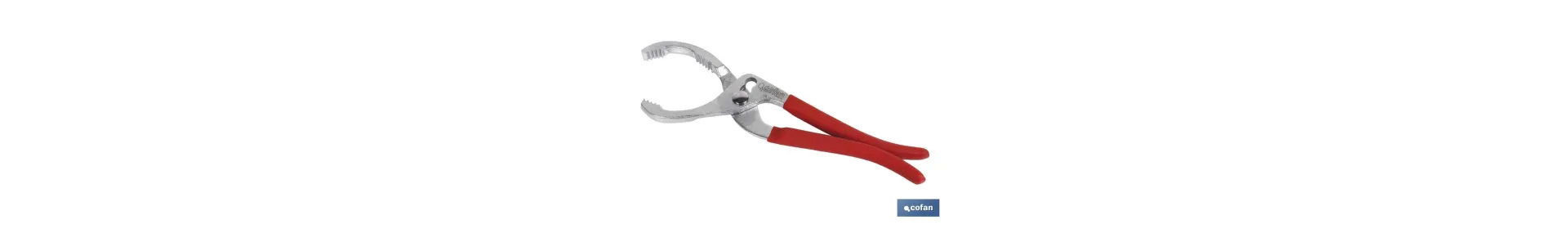 Llave ajustable para filtros de aceite| Con banda de fleje y efecto carraca | Para medidas de diámetro desde 60 mm hasta 110 mm