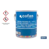 Pintura Piscinas Clorocaucho | Color Azul y Azul Oscuro | Capacidad 5 Kg