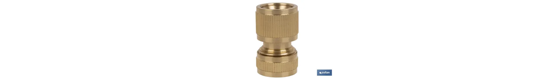 Conector para mangueras de riego | Diferentes Medidas | Fabricado en Latón