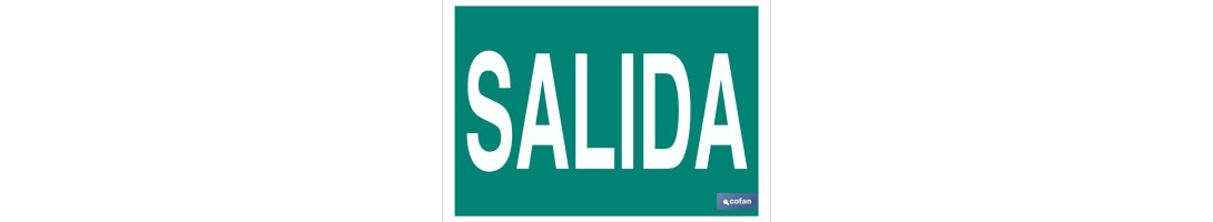 SEÑALES DE EVACUACIÓN