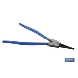 Alicates para arandelas con circlip exterior recto | Fabricados en acero de alta calidad | Medidas de los alicates: 300 mm