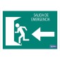 Salida emergencia Izquierda texto