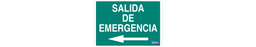 Salida de Emergencia Texto
