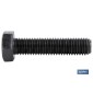 Tornillo con cabeza hexagonal DIN-933 | Rosca total | Clase 10,9 negro | Medidas desde M-6 hasta M-24
