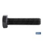 Tornillo con cabeza hexagonal DIN-933 | Rosca total | Clase 12,9 negro | Métricas desde M-6 hasta M-24