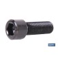 Tornillo Allen DIN 912 | Cabeza cilindrica con hexágono | Clase 12,9 negro | Medidas desde M-4 hasta M-18