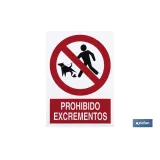 Prohibido Excrementos