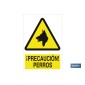 ¡Precaución! perros