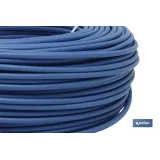 Rollo Cable Eléctrico de 100 m | H07V-K | Sección de cable de varias medidas | Color: Azul