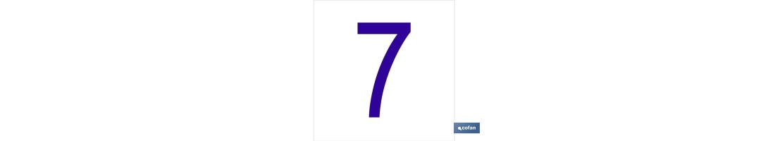 7 Número en glasspack