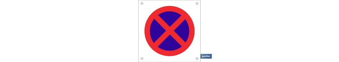 OB12 Prohibido parar/aparcar