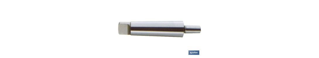 Accesorios brocas mango cónico cono morse, Espiga de sujeción