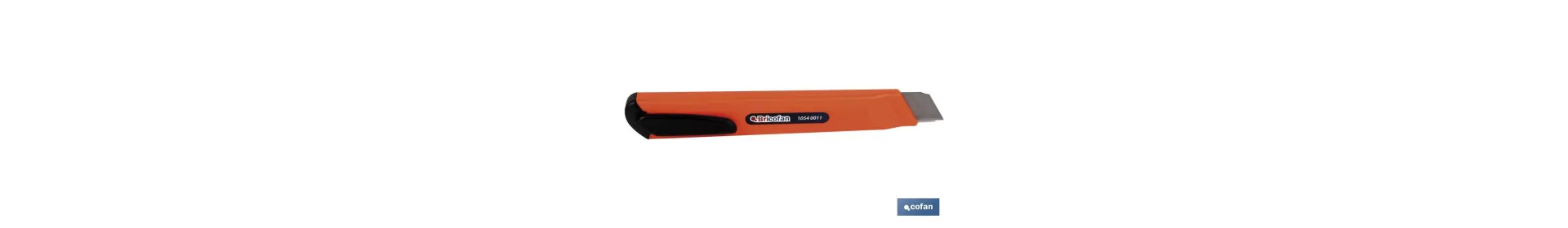 Cúter Estándar | Fabricado en ABS | Medidas de la cuchilla: 18 mm