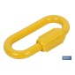 Eslabón amarillo Unión Cadena