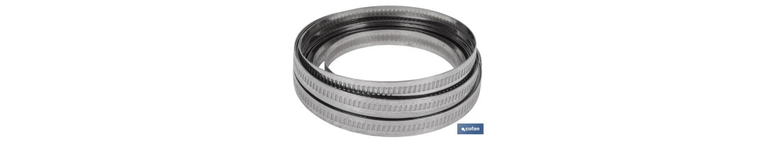 Abrazaderas INOX para cortar 30 metros