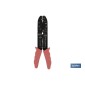 Alicates de Crimpar | Para terminales aislados | Longitud 200 mm