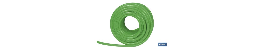 Manguera Flexolátex | Color verde translúcido | Diferentes Medidas de Longitud y Diámetro