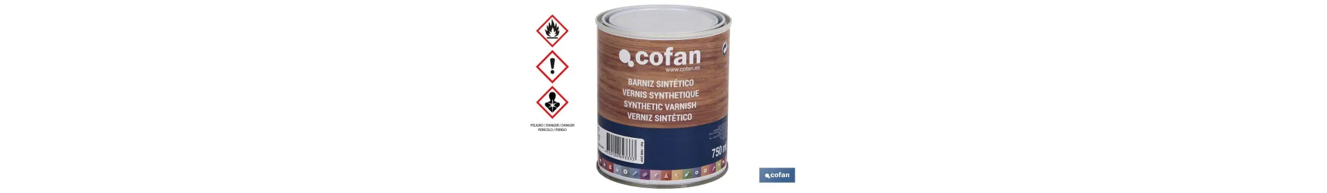 Barniz Sintético | Disponible en diferentes colores | Perfecto para proteger superficies