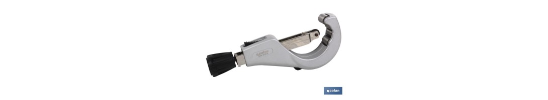 Cortatubos de 4 rodillos | Para tubos en acero inoxidable | Diámetro: 6-76 mm